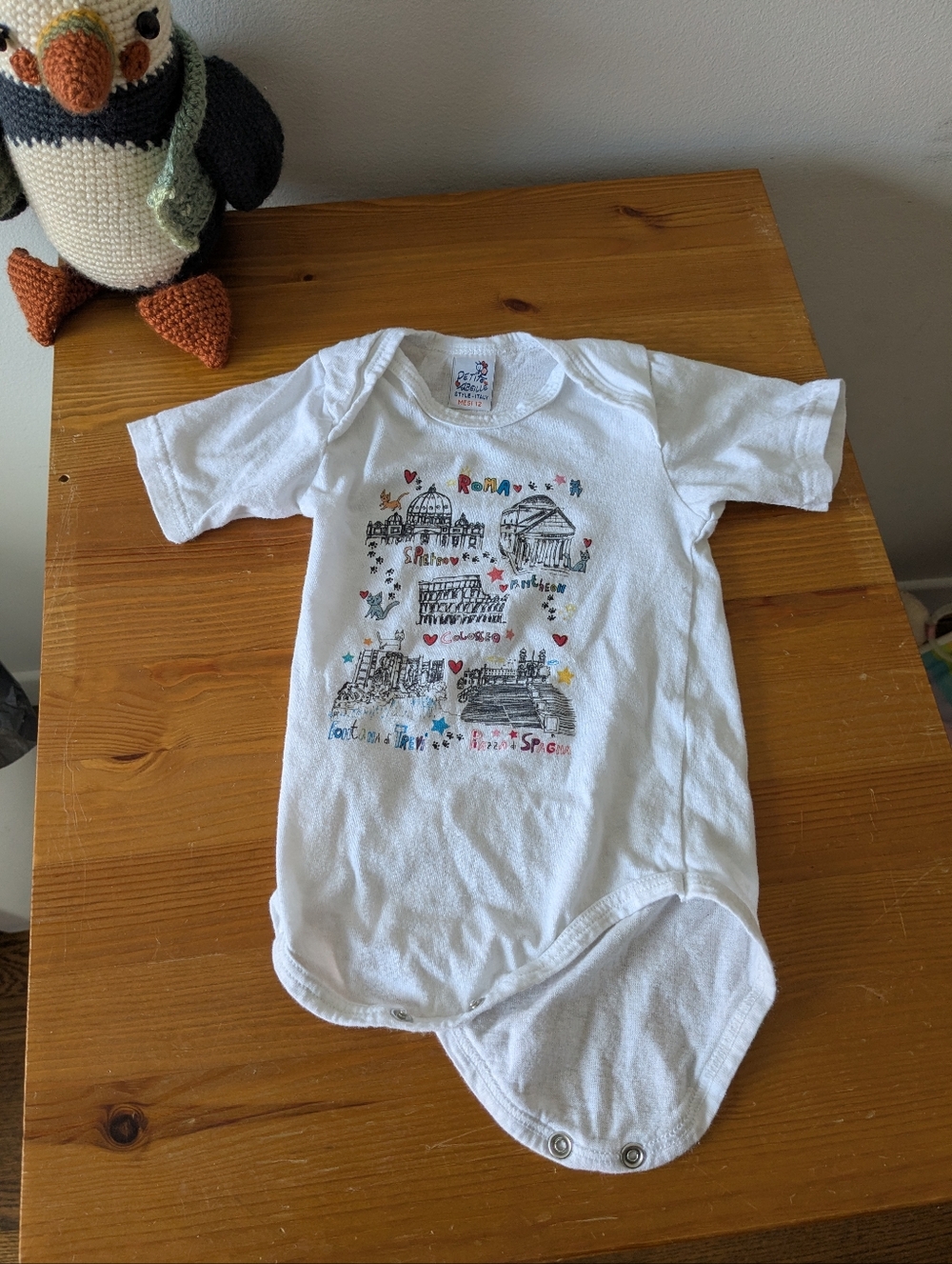 White Baby Bodysuit